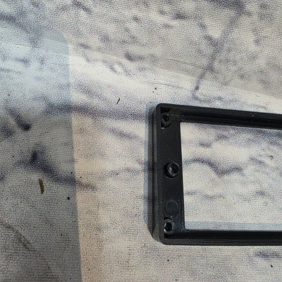 Unknown Black Humbucker Pickup Mounting Ring Electric Guitar Part
