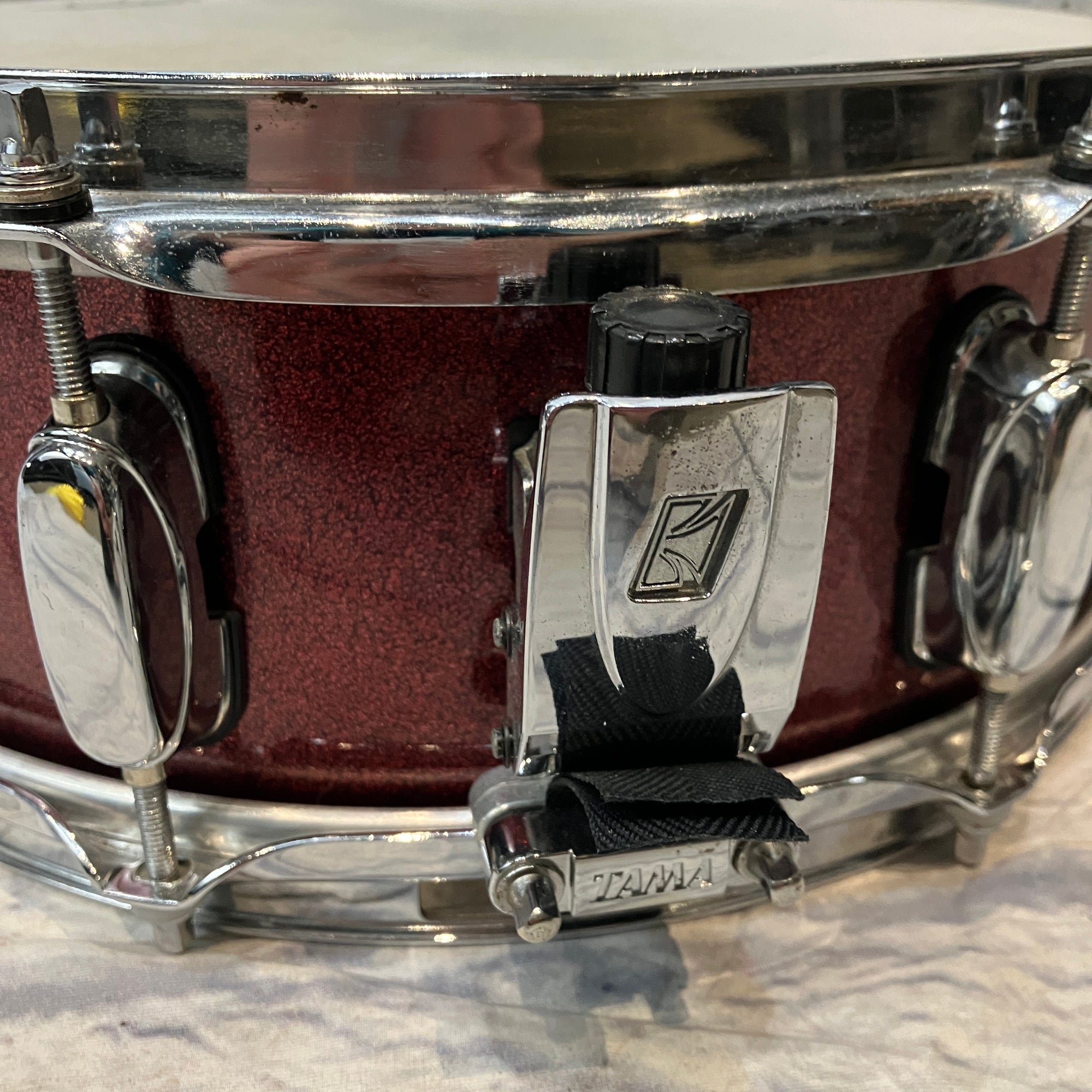 Tama Silverstar Snare Drum Red Sparkle