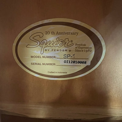 Squier SP-1 Parlor Acoustic Guitar