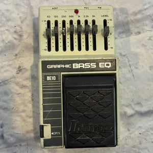 Ibanez BE-10 Bass EQ Pedal Bass Guitar Pedal