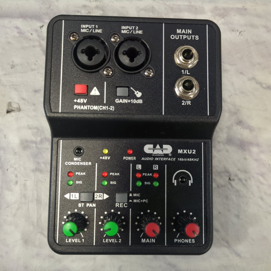 CAD MXU2 USb Recording Interface
