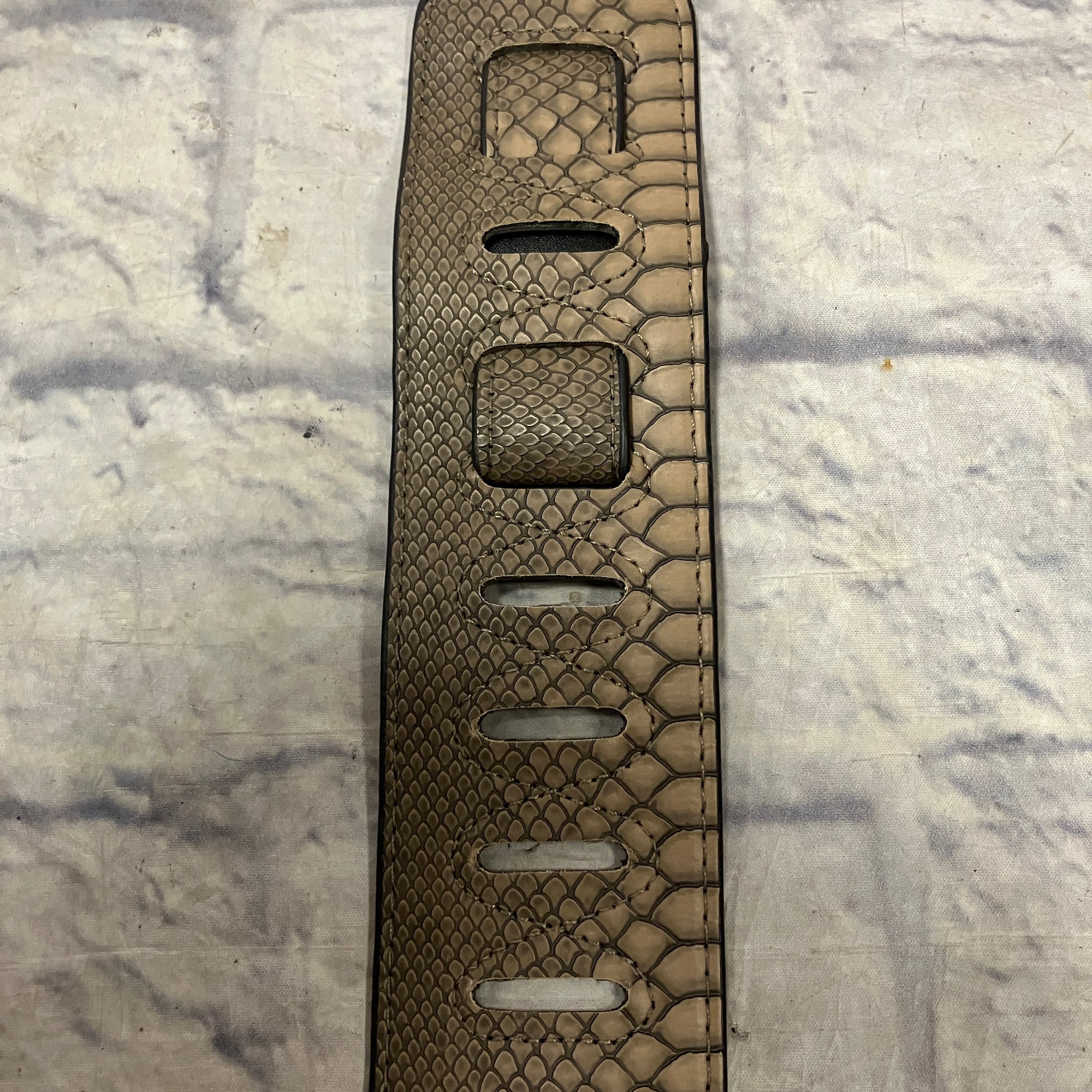 P&P Music fAUX Snake Skin Strap