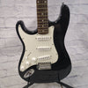 S101 Left Handed Strat Style Black Electric Guitar