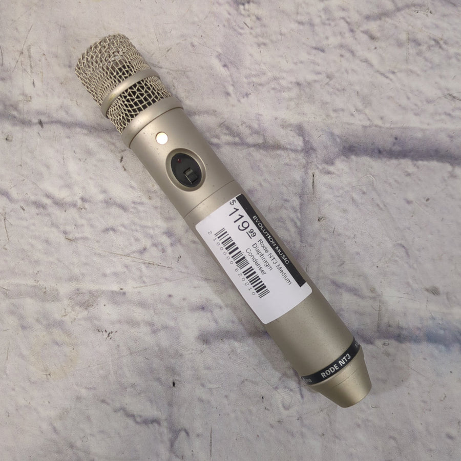 Rode NT3 Medium Diaphragm Condenser Microphone