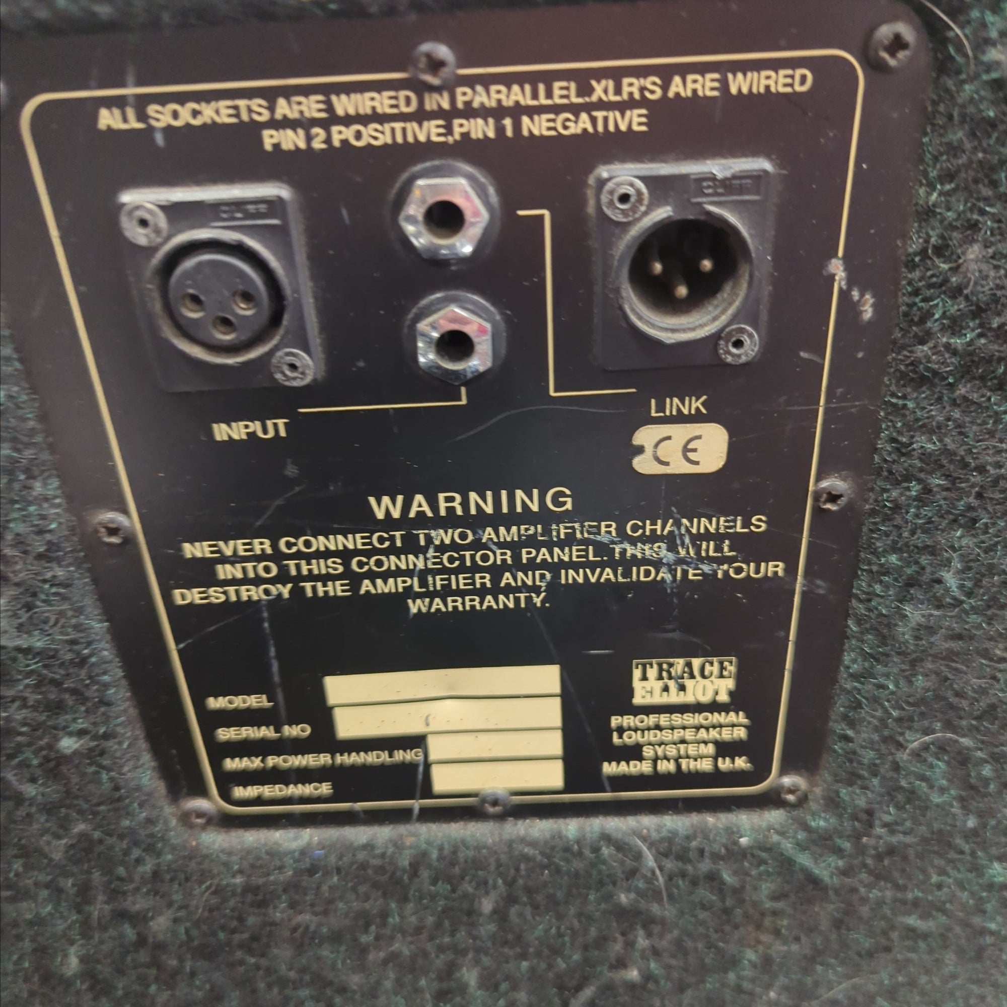 Trace Elliot 1084 8x10 Bass Cab