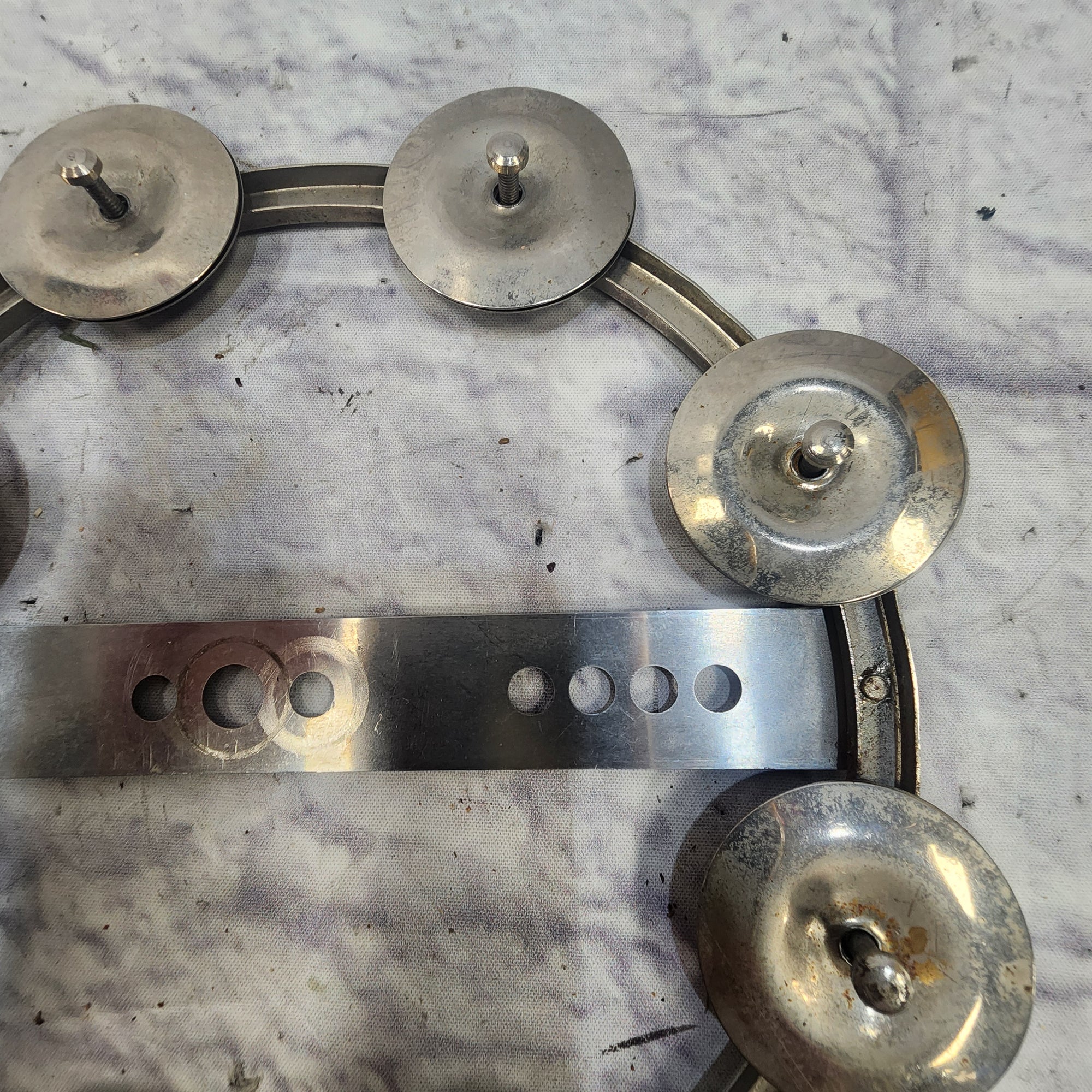 Ralph Kester Vintage Ching Ring Hi Hat Tambourine Ringo