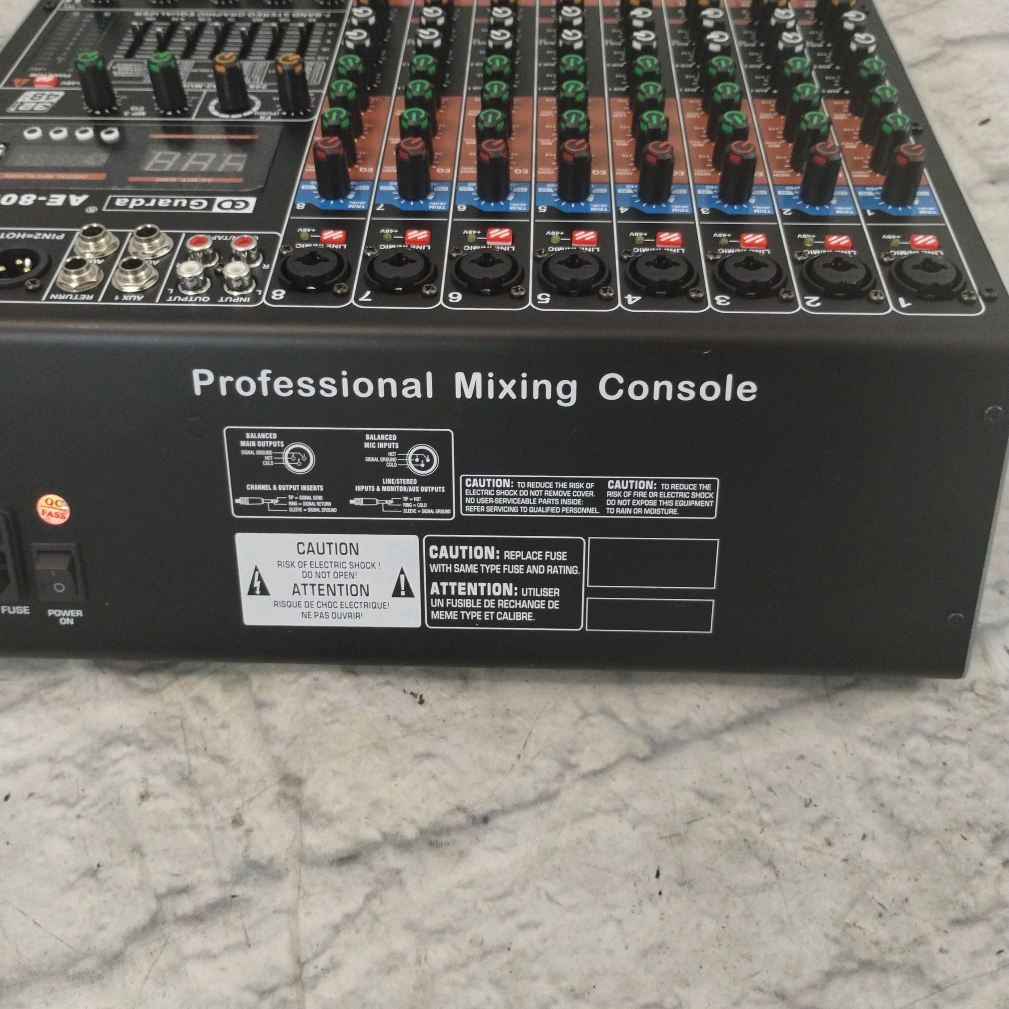 Guarda AE-80mp3 8 Channel Mixer