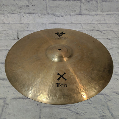 T-Cymbals 21 XTRA Ride Cymbal CRACKED