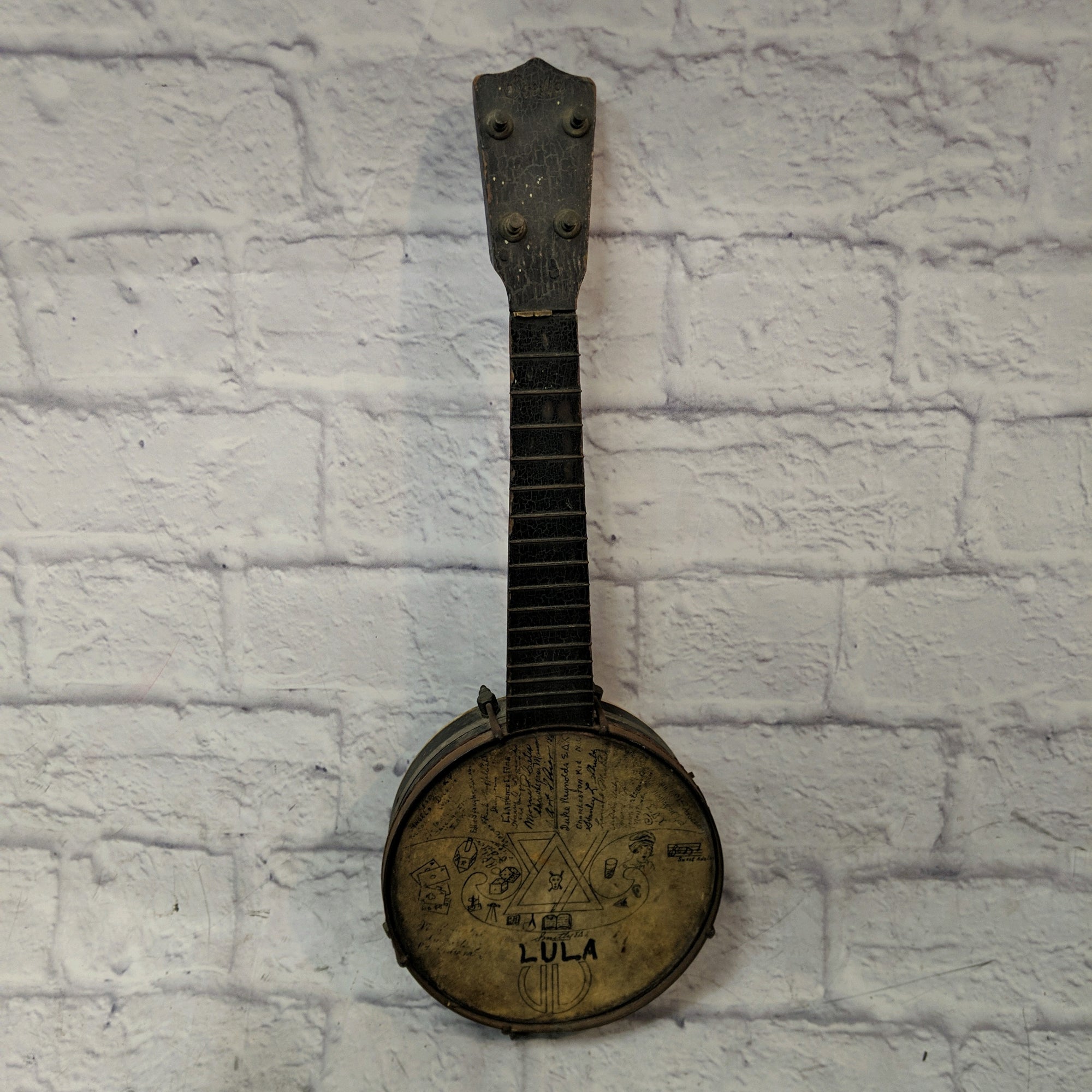Stella Vintage Banjolele 1920s 1930s Alpha Xi Epsilon