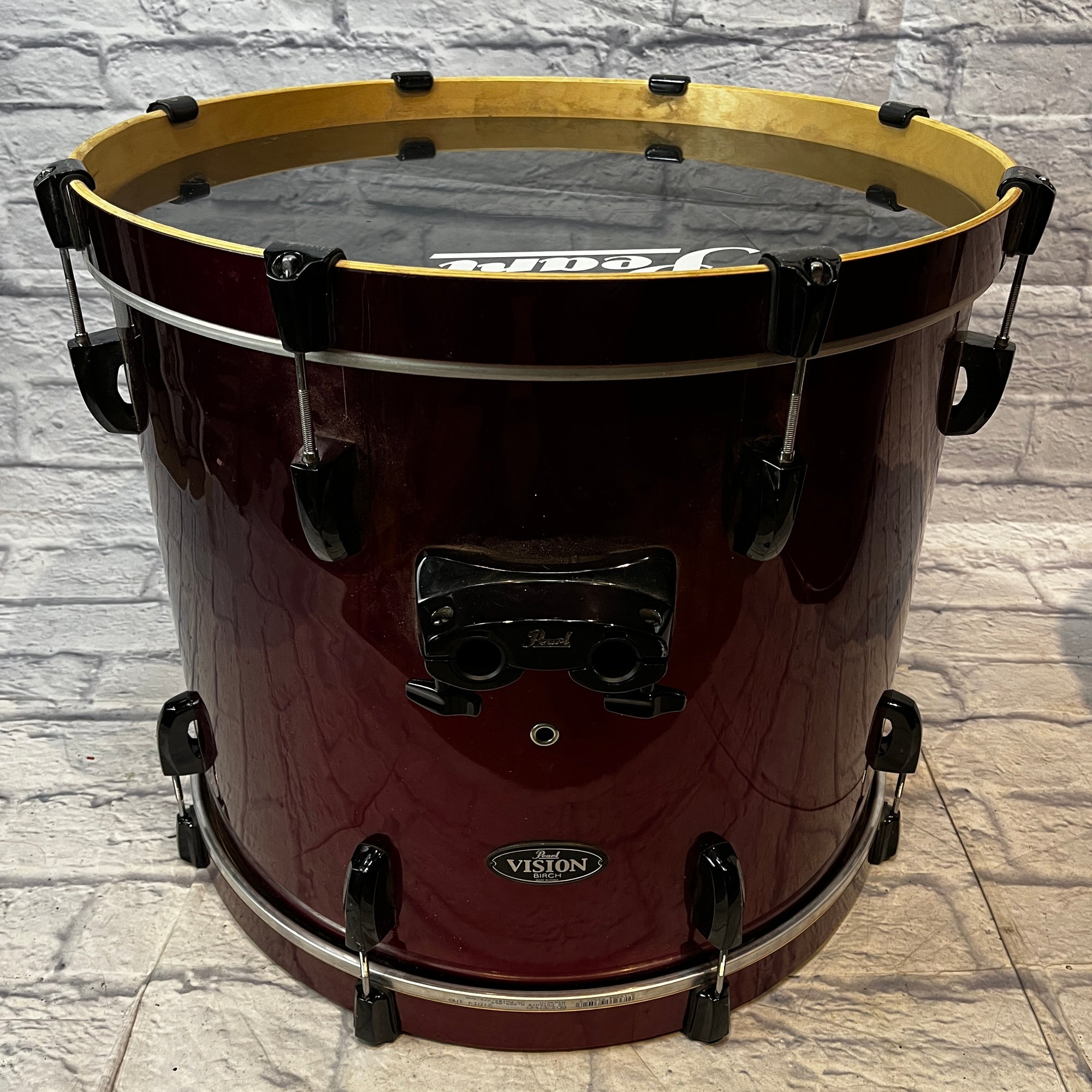 Pearl Vision Birch Wine Red Sparkle 4 Piece Kit