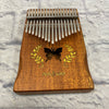 Unknown Butterfly Kalimba with Case