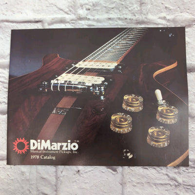 Dimarzio 1978 Catalog Guitar Book