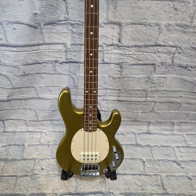 Ernie Ball Music Man Classic Stringray Gold Electric Bass 4 String Bass Guitar