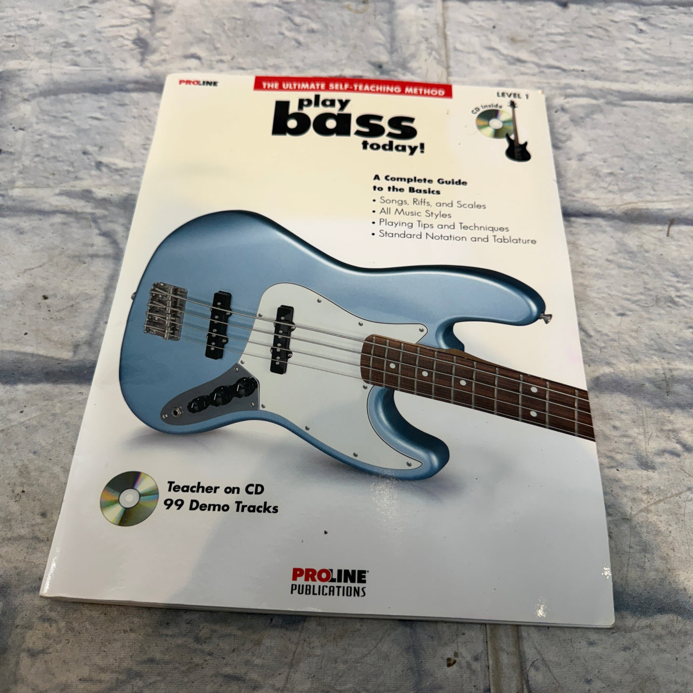 Proline Play Bass Today Level 1 Method Book