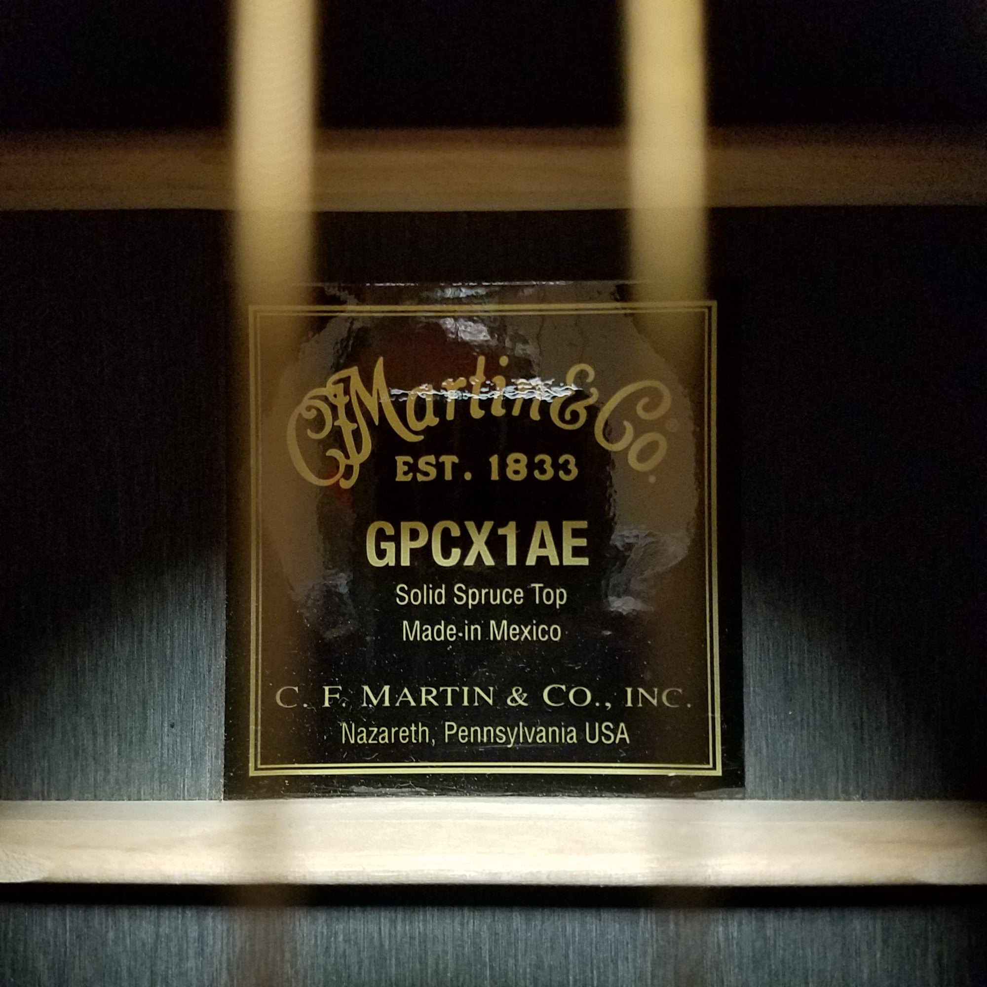 Martin gpcx1ae  W/Case