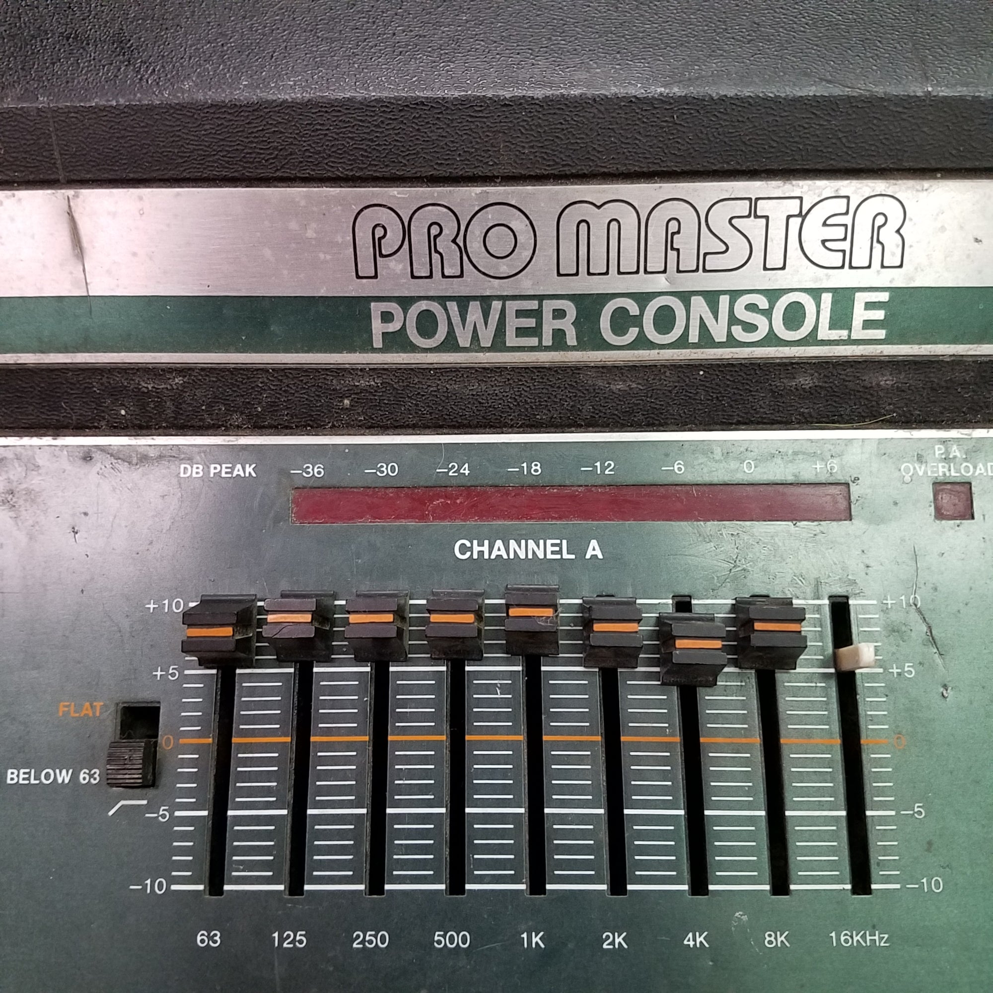 Shure Pro Master Power Console Powered Mixer