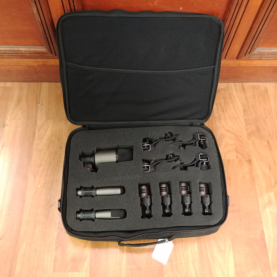 Cad 7pc Premium Drum Mic Set w/ Case