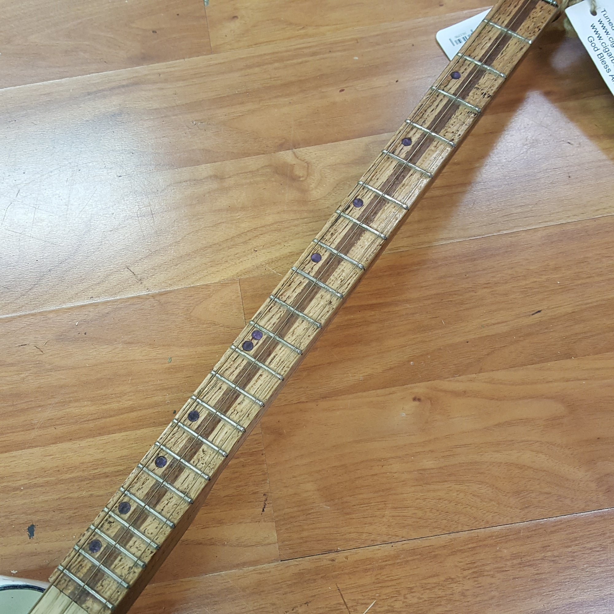 Bed Pan Cigar Box Guitar