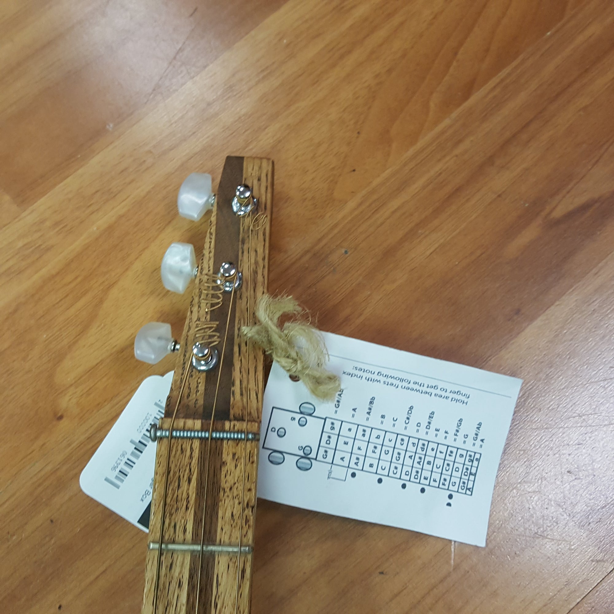 Bed Pan Cigar Box Guitar
