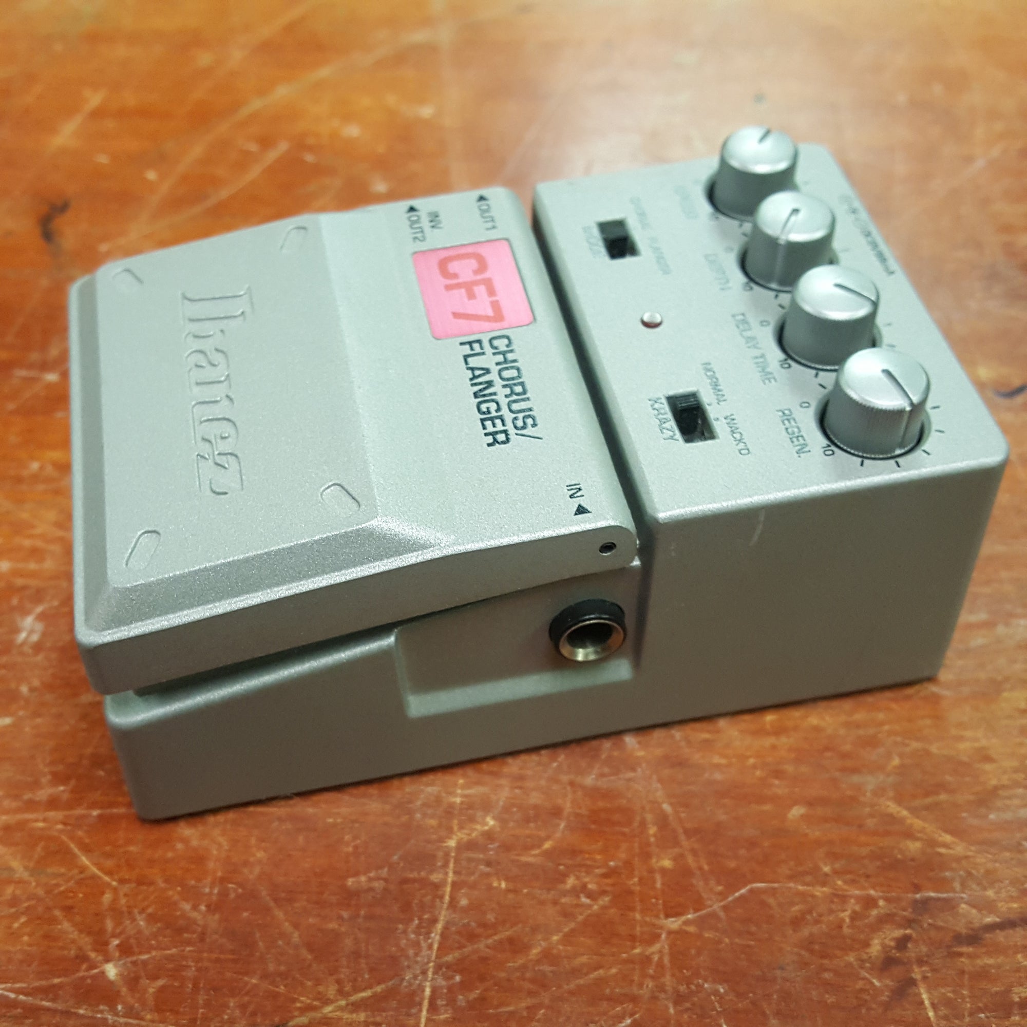 ibanez 7 series pedals Ibanez CF-7 Tone Lok Chorus Flanger