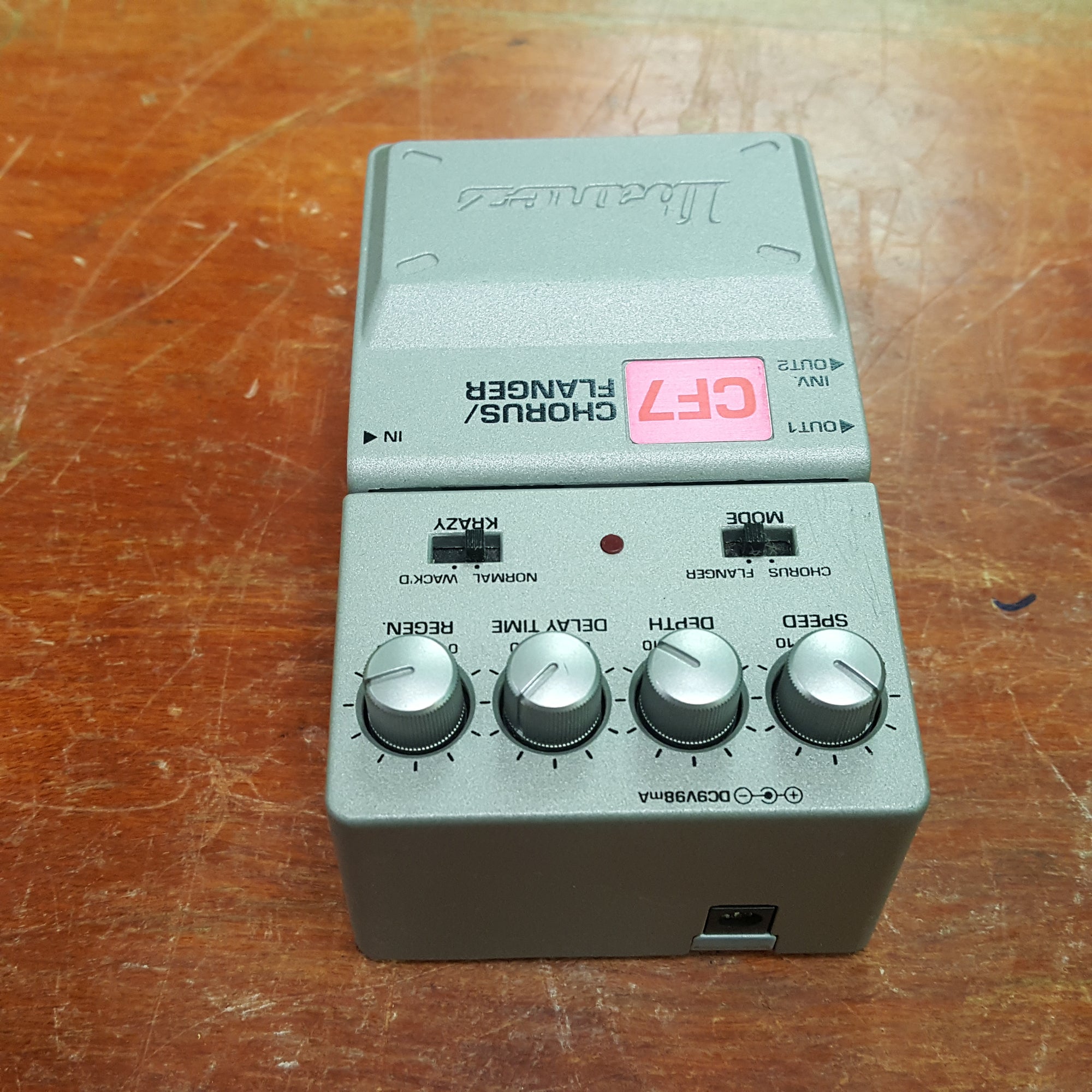 ibanez 7 series pedals Ibanez CF-7 Tone Lok Chorus Flanger