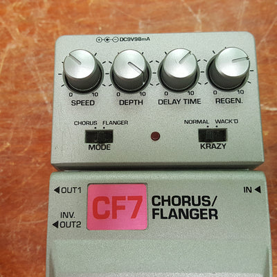 Ibanez CF-7 Tone Lok Chorus Flanger