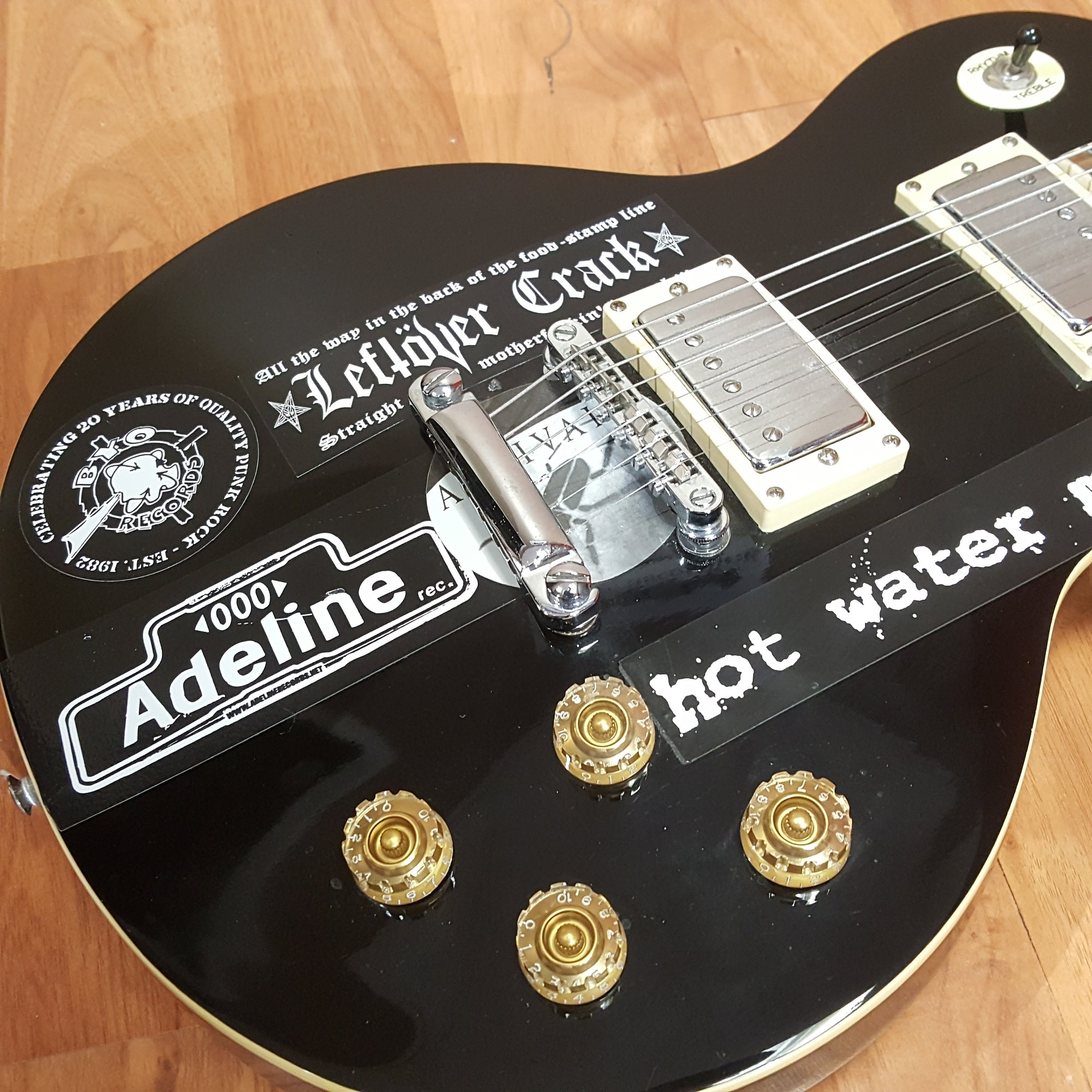 Austin LP Style Electric Black