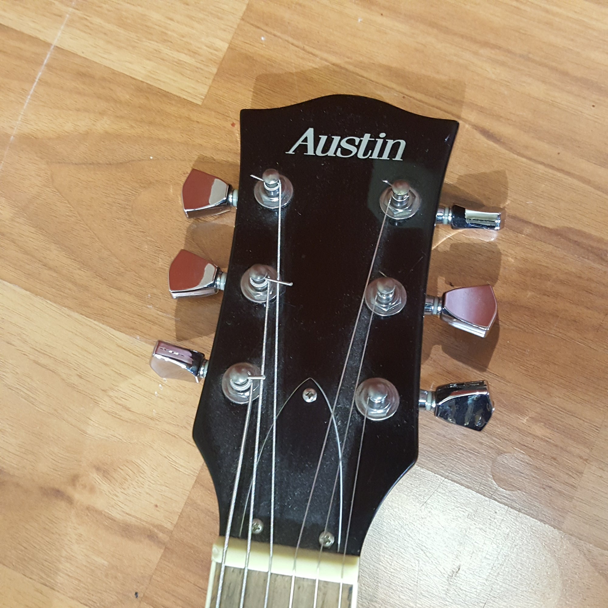 Austin LP Style Electric Black