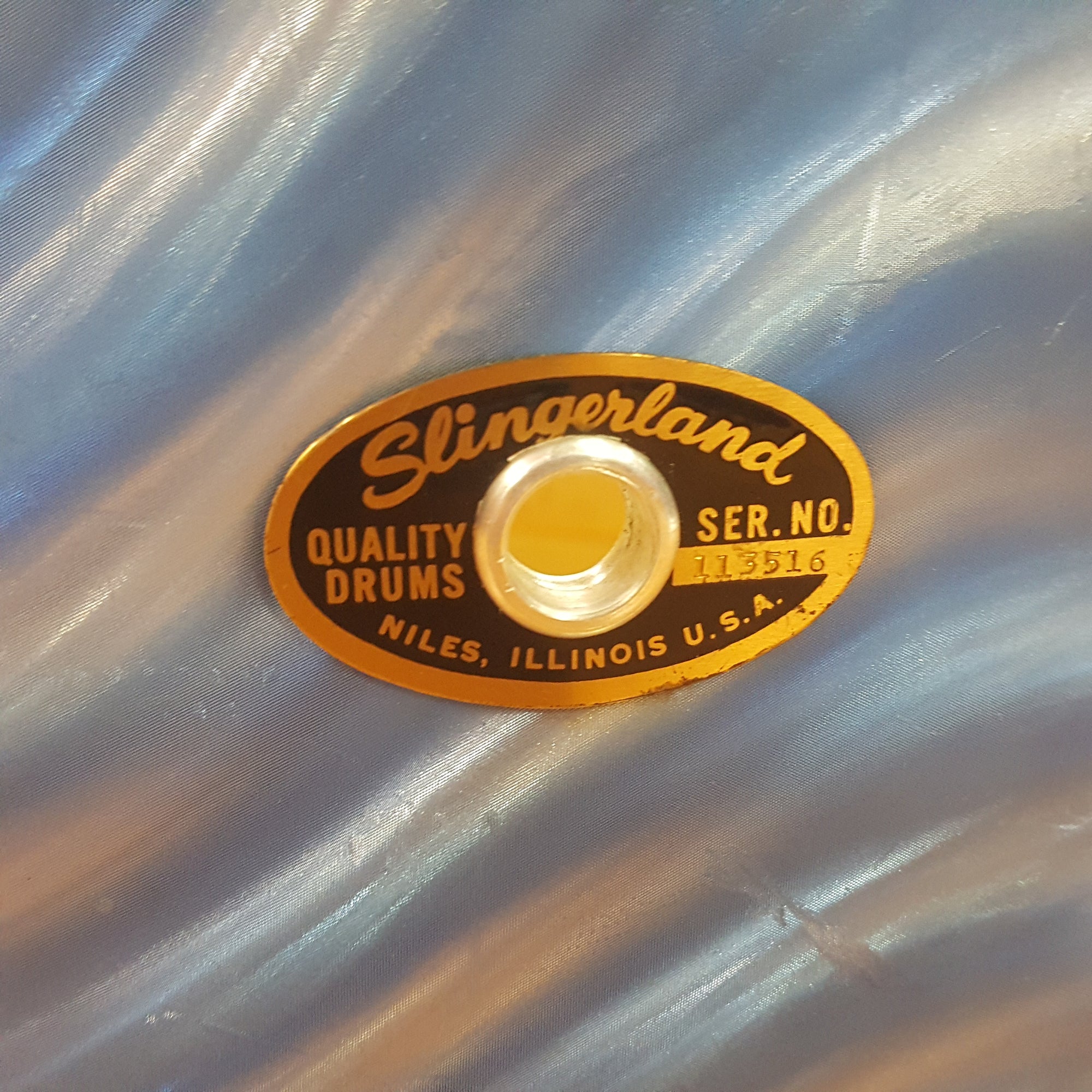 Slingerland 13" Blue Flame Tom
