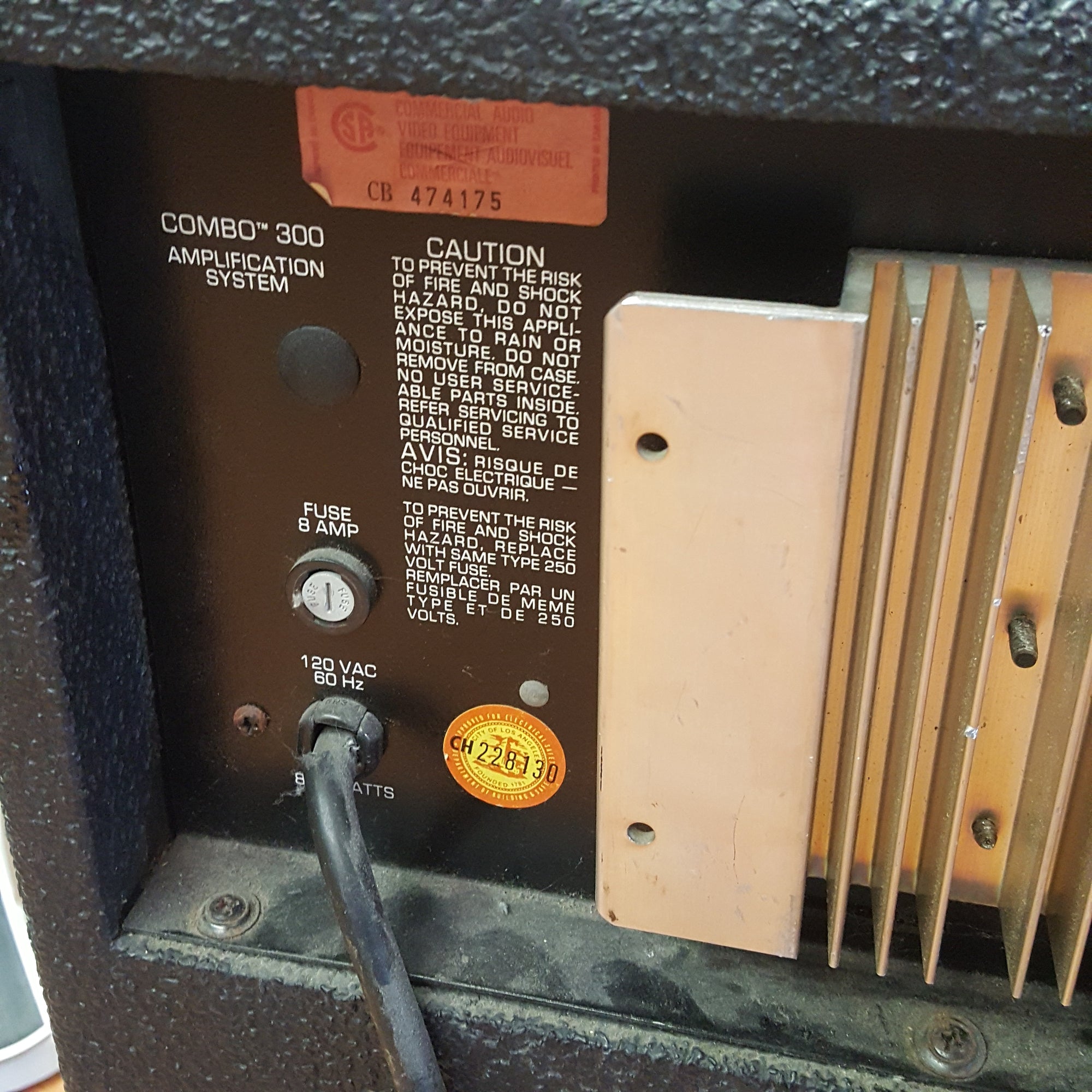 Peavey Combo 300 Bass Combo Amp