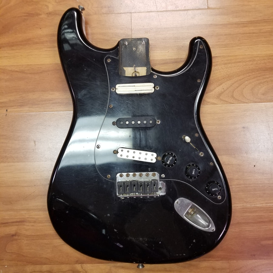 Squier 1980's Body with 3 Hole Neck Joint. SQ Series with Plate