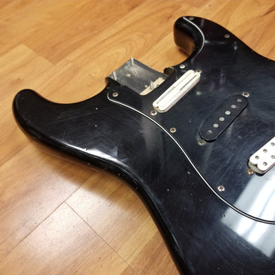 Squier 1980's Body with 3 Hole Neck Joint. SQ Series with Plate