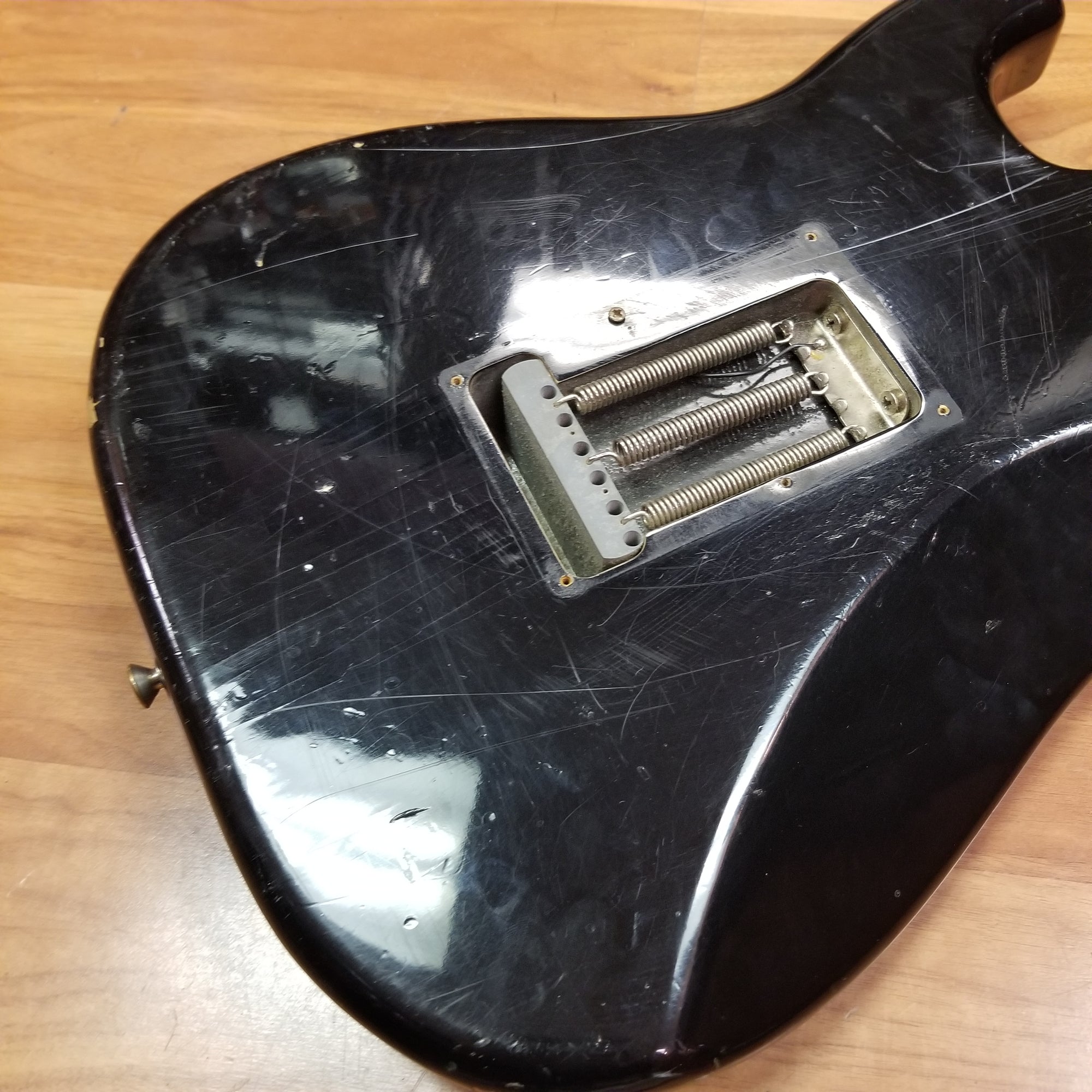 Squier 1980's Body with 3 Hole Neck Joint. SQ Series with Plate