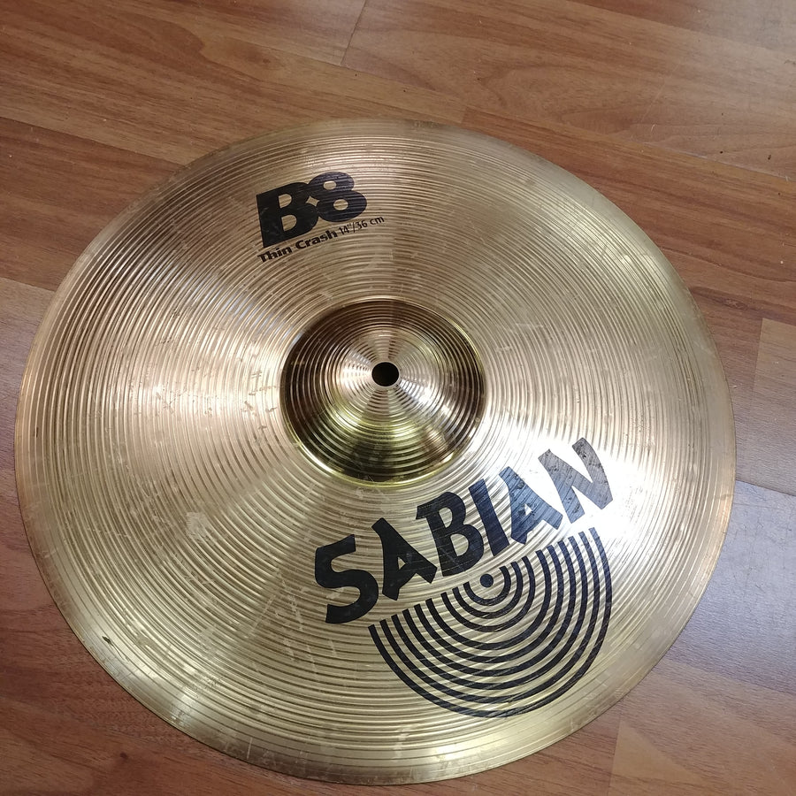 Sabian 14" B8 Thin Crash Cymbal
