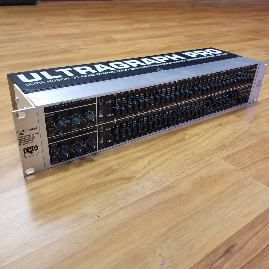 Behringer FBQ3102 31 Band EQ w/ Feedback Eliminator