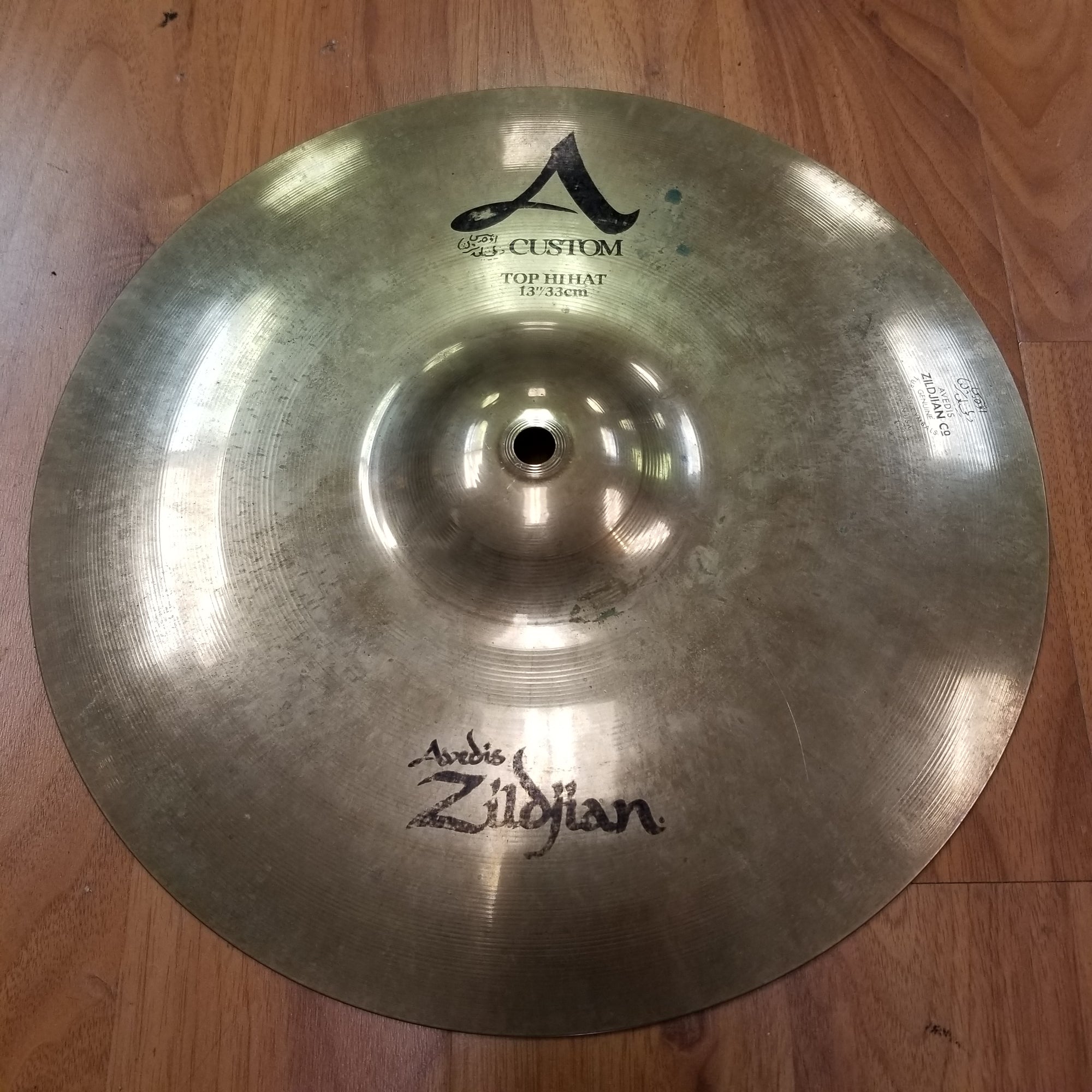 Zildjian 13in A Custom Hi Hat Cymbals