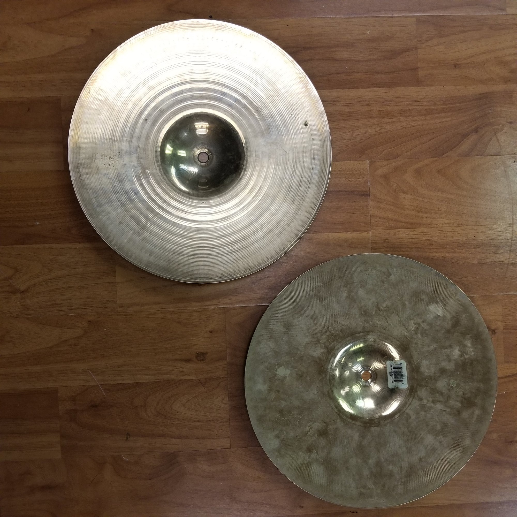 Zildjian 13in A Custom Hi Hat Cymbals