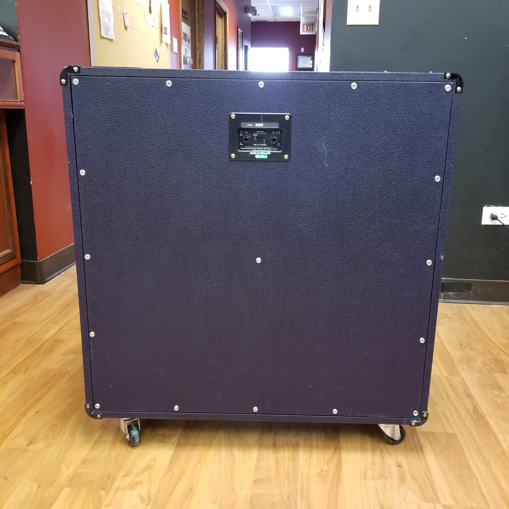 Marshall 425B 4x12 Bottom Straight Cabinet Royal Purple