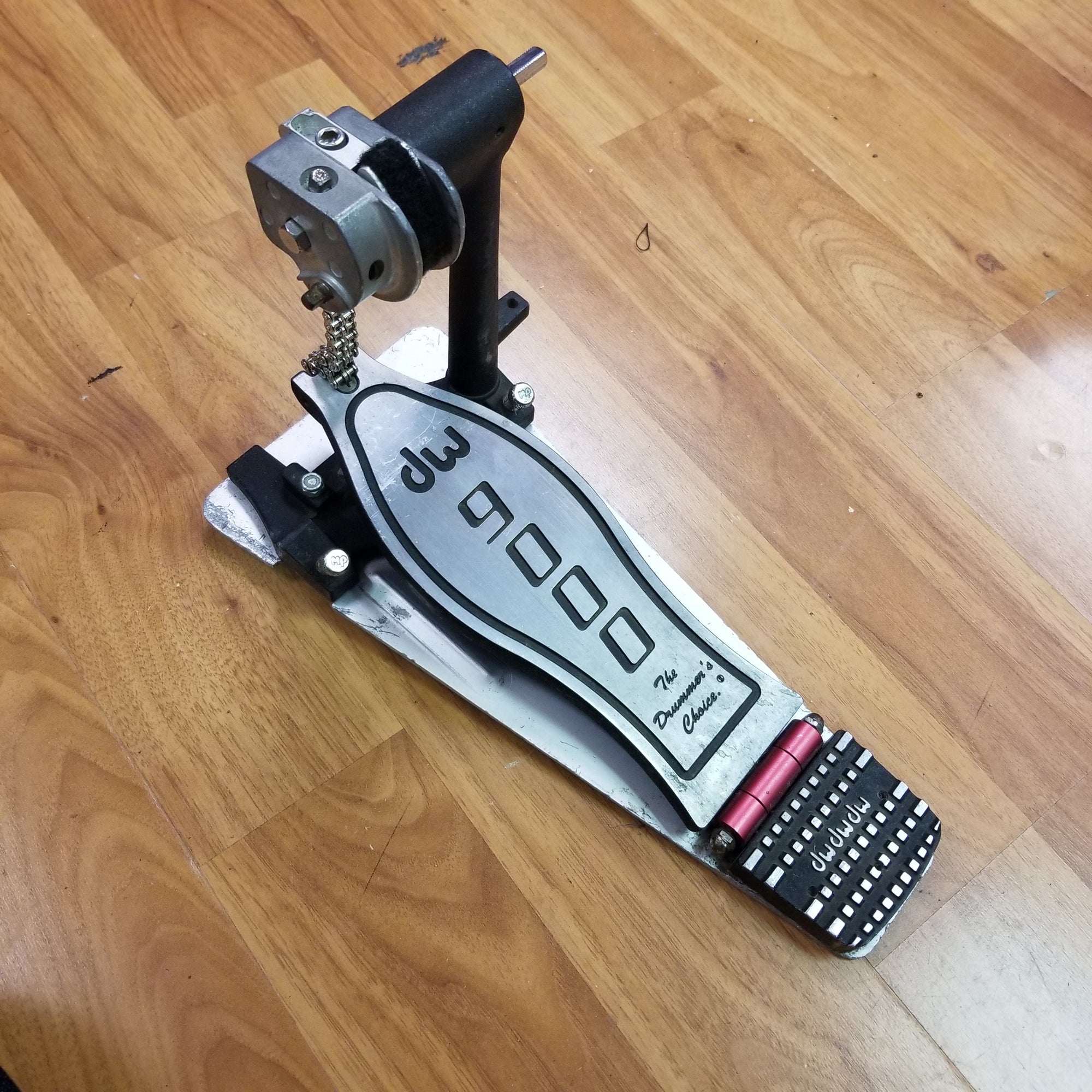 DW 9000 Double Kick Pedal w/Case