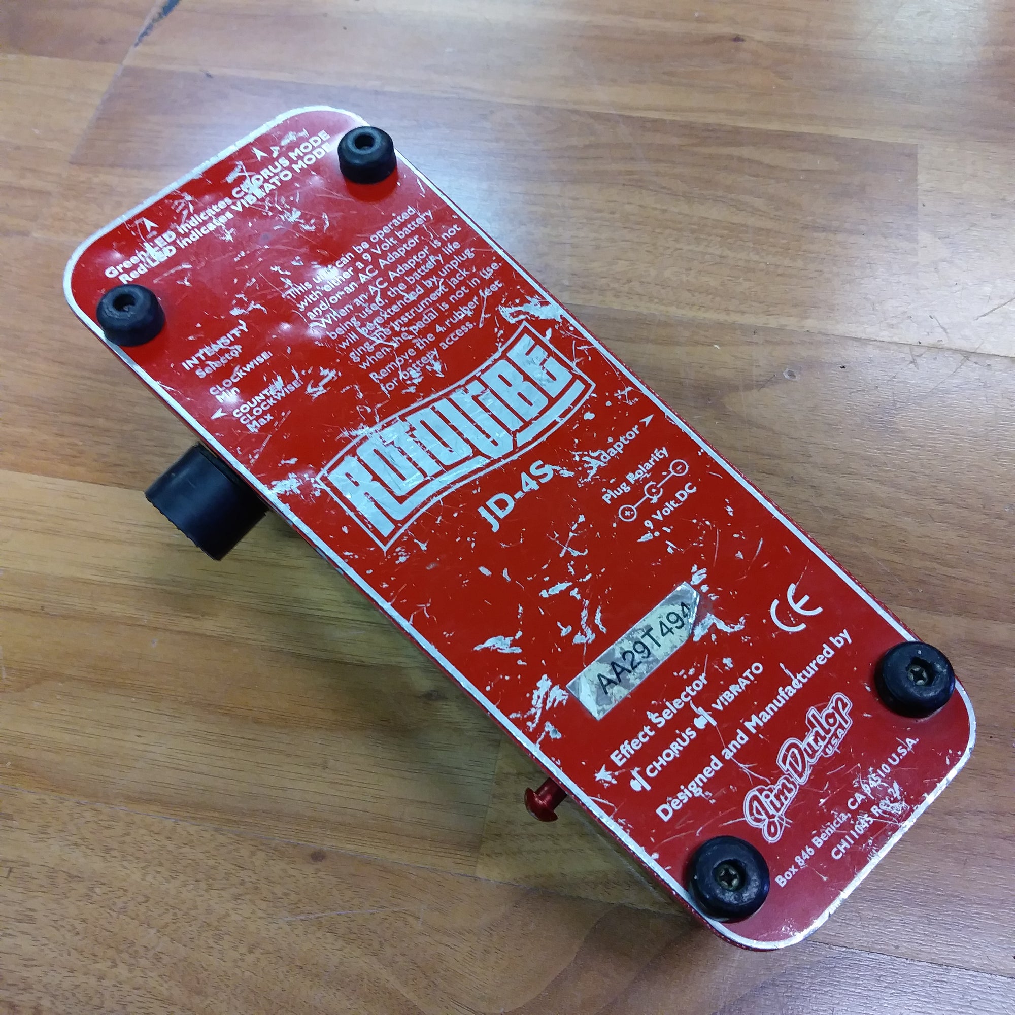 rotovibe pedal Dunlop Rotovibe JD-4s