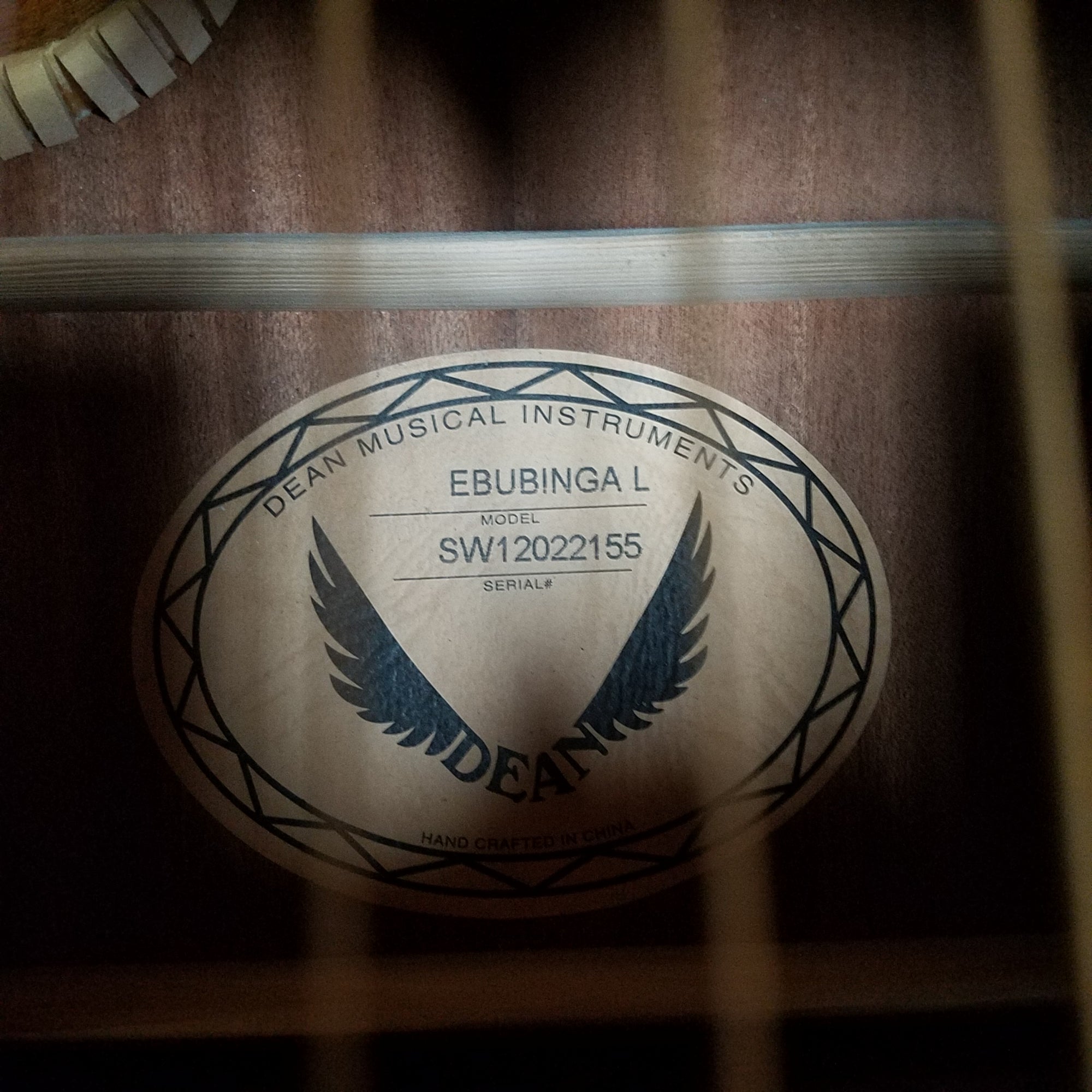 Dean Exotica Lefty Acoustic Electric