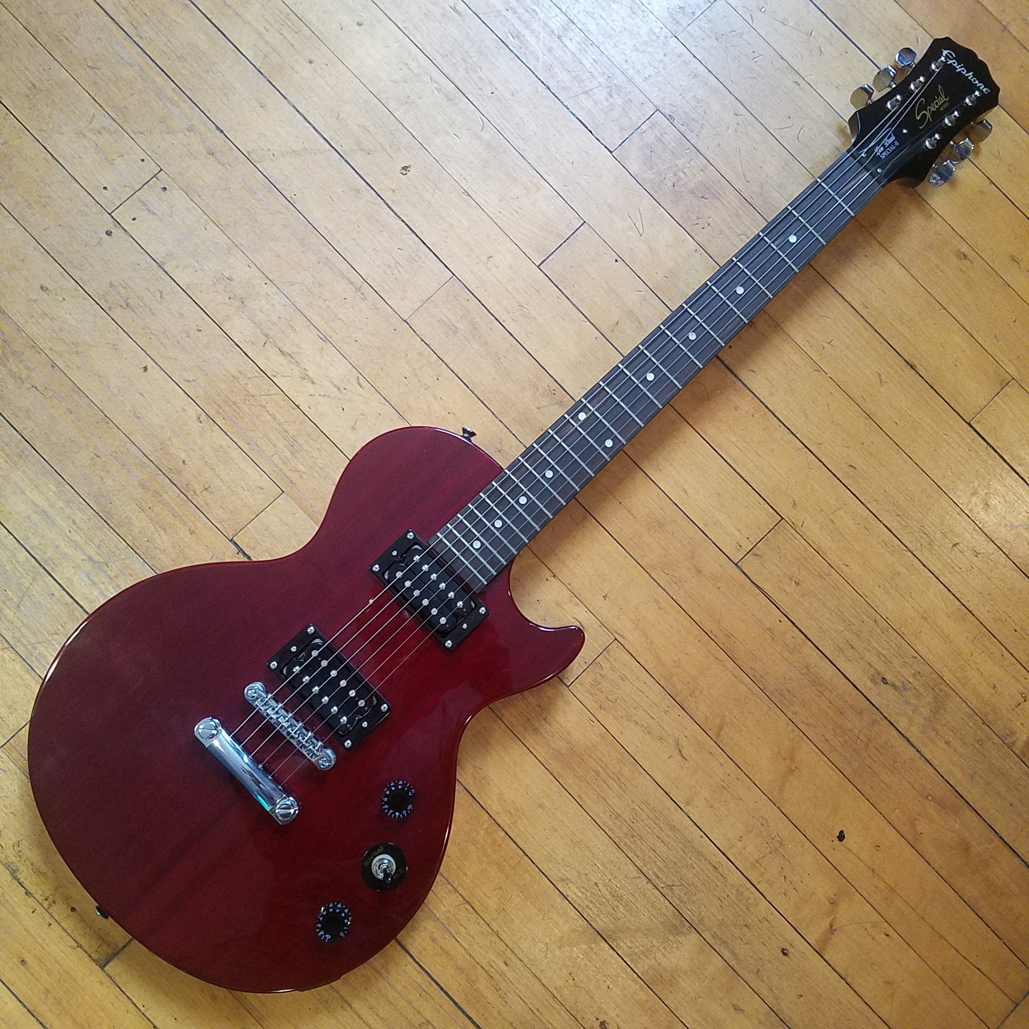 ギター Epiphone Limited Edition LesPaul Special Epiphone Les Paul Special I P-90 Limited-Edition Electric