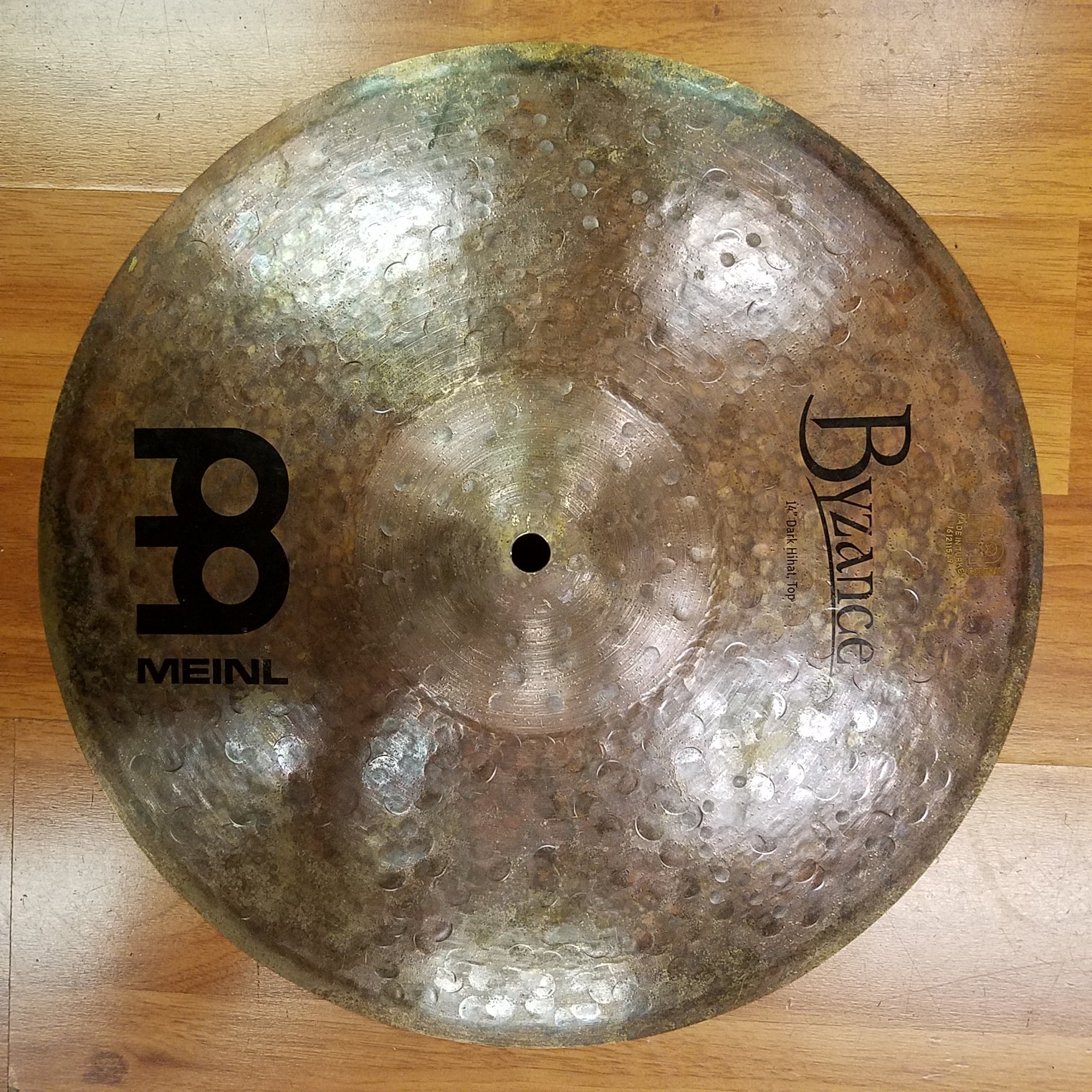 Meinl 14in Byzance Dark Hi Hat Cymbal Pair