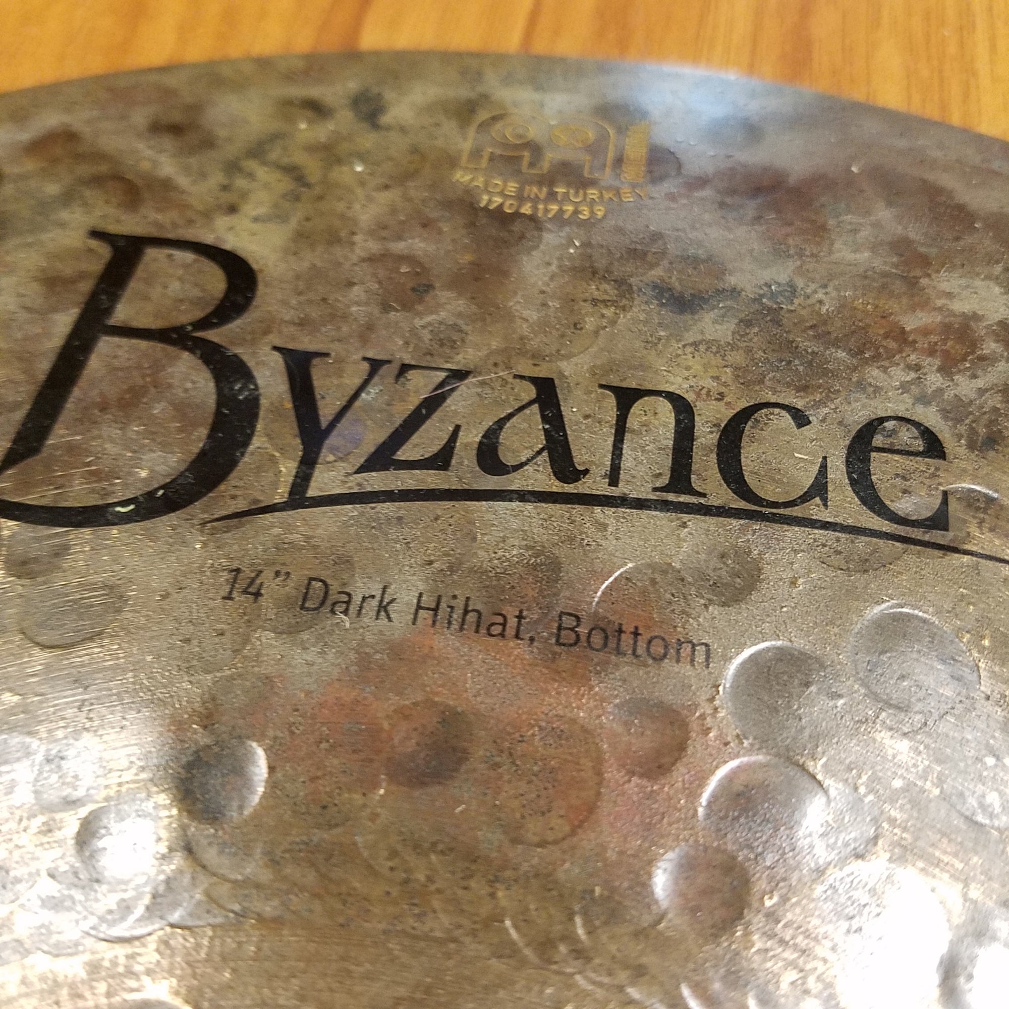Meinl 14in Byzance Dark Hi Hat Cymbal Pair