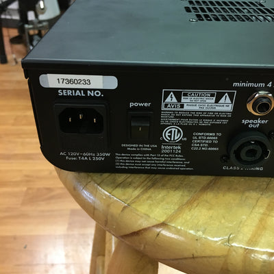 Acoustic B300HD Class D Bass Amplifier Head