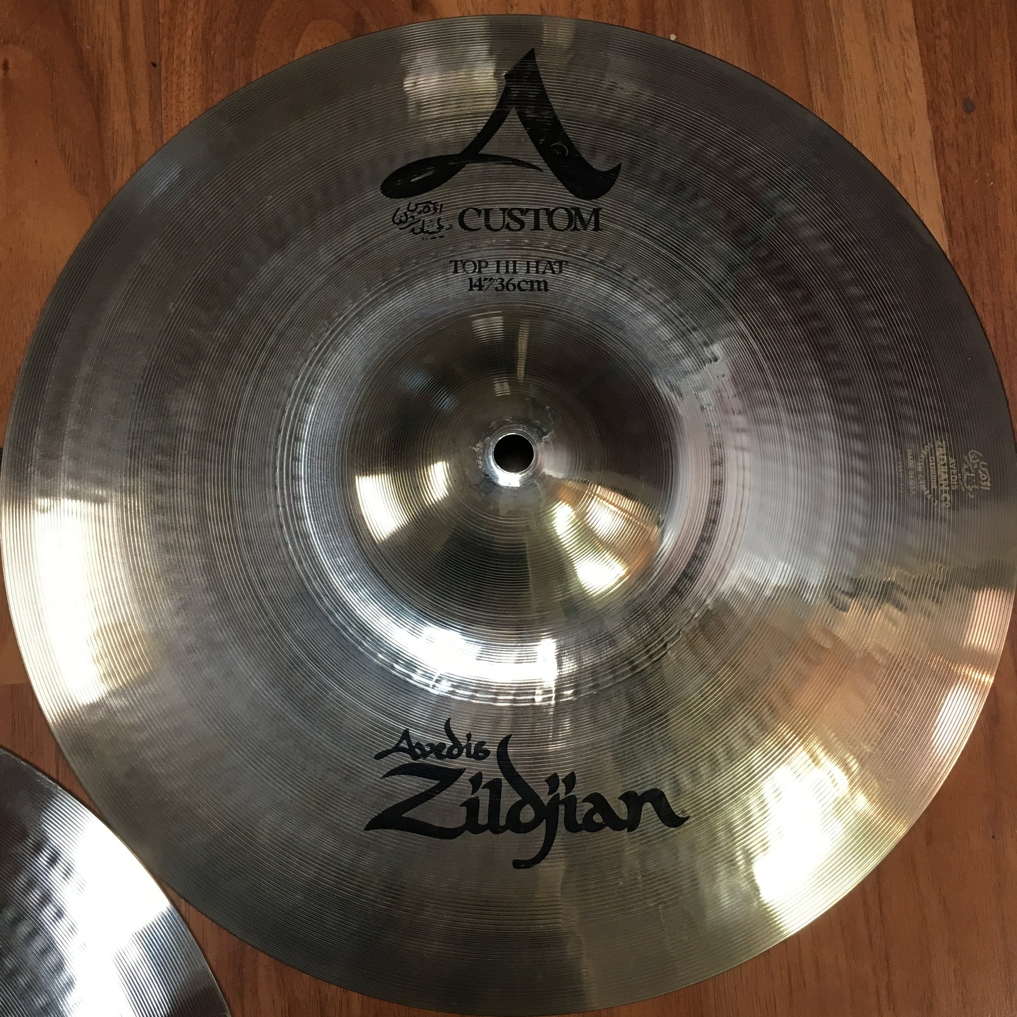 Zildjian 14in A Custom Hi Hat Cymbal Pair