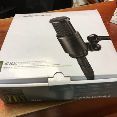 Audio Technica AT2020 Condenser Microphone with Box