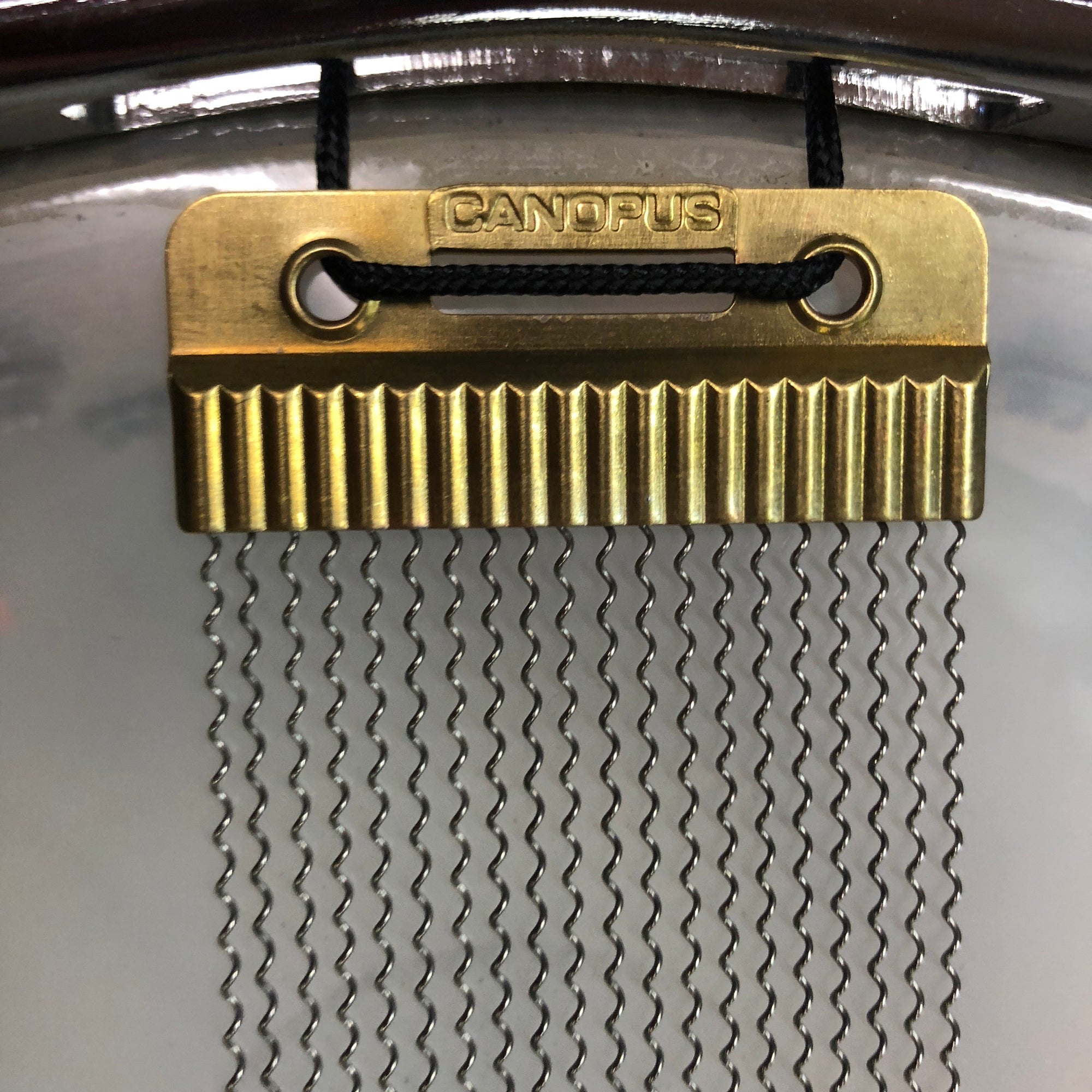 Vintage Fibes Frosted Acrylic Snare 1970s