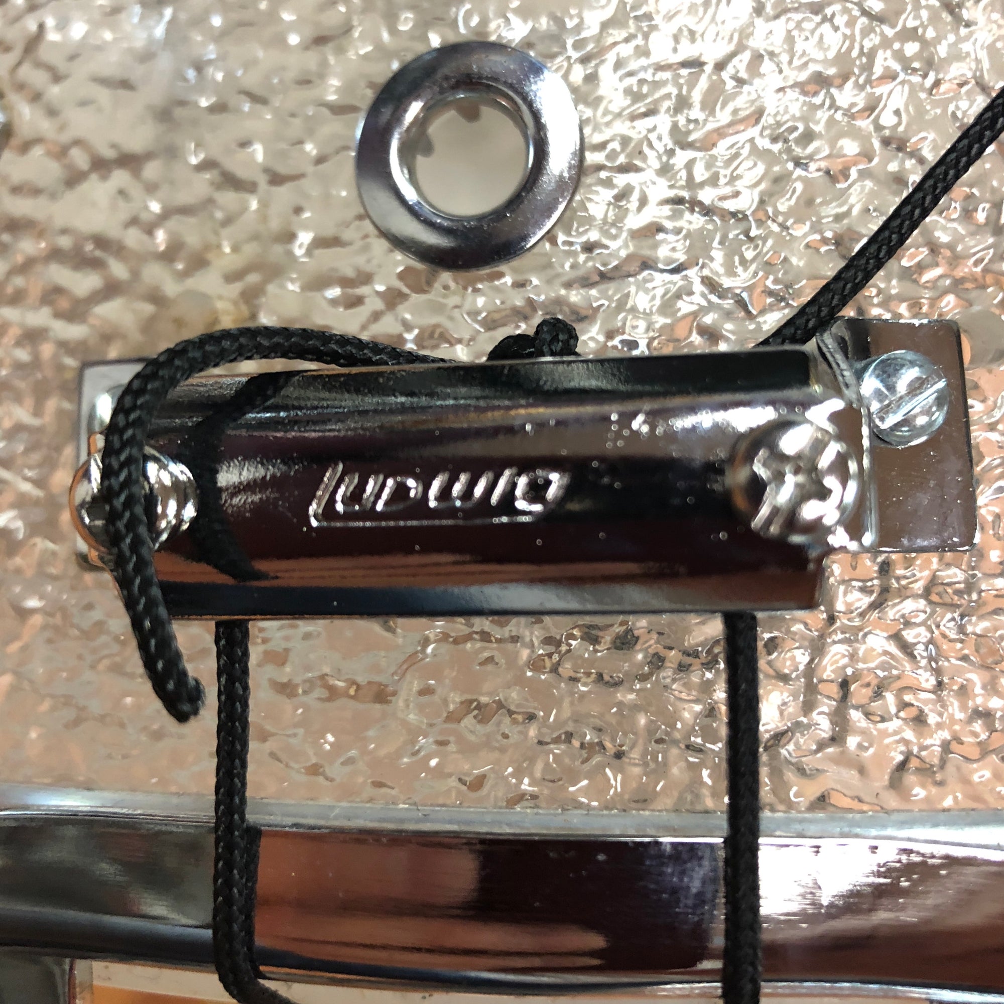 Vintage Fibes Frosted Acrylic Snare 1970s