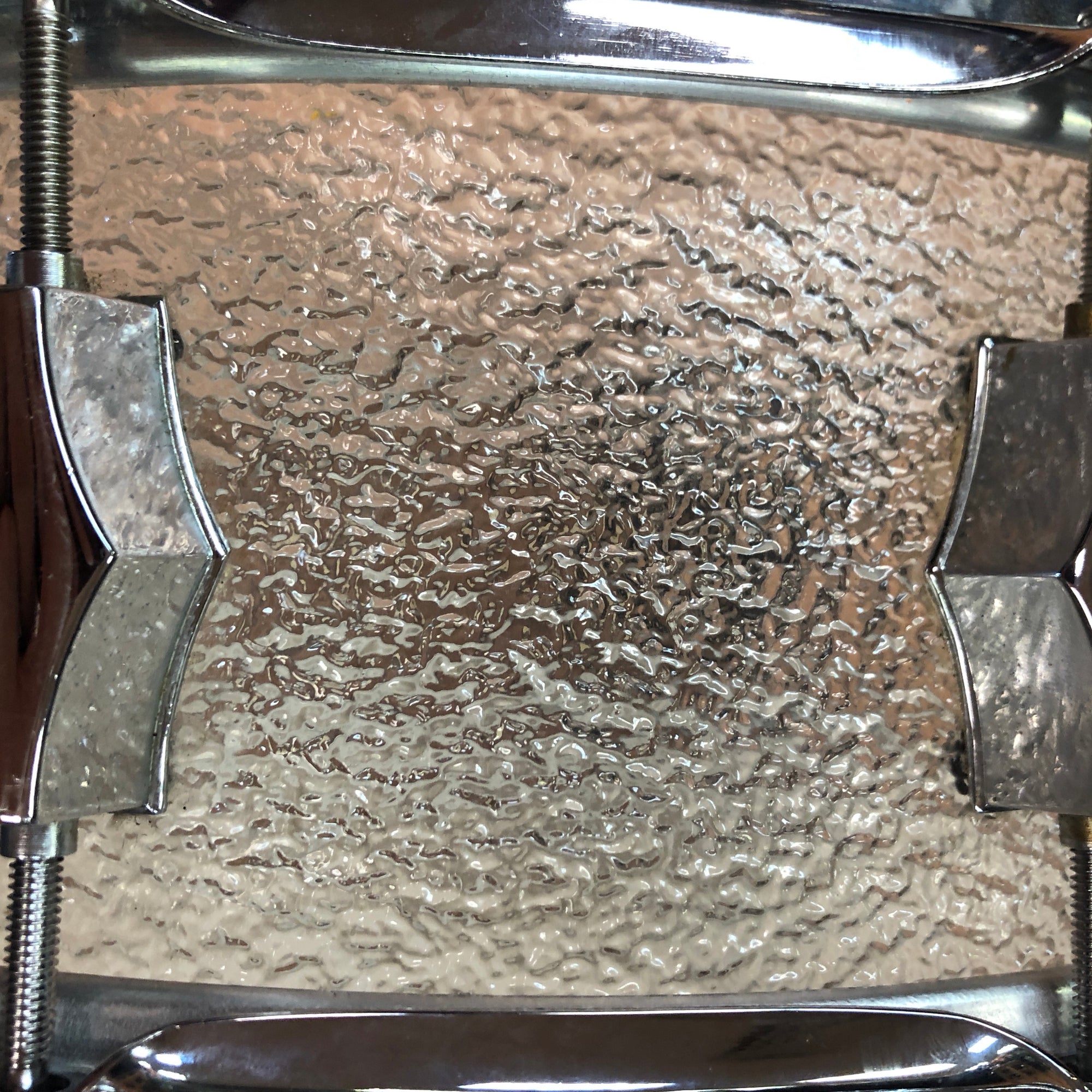 Vintage Fibes Frosted Acrylic Snare 1970s